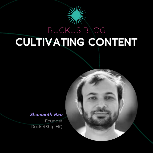 Cultivating Talent with Shamanth Rao
